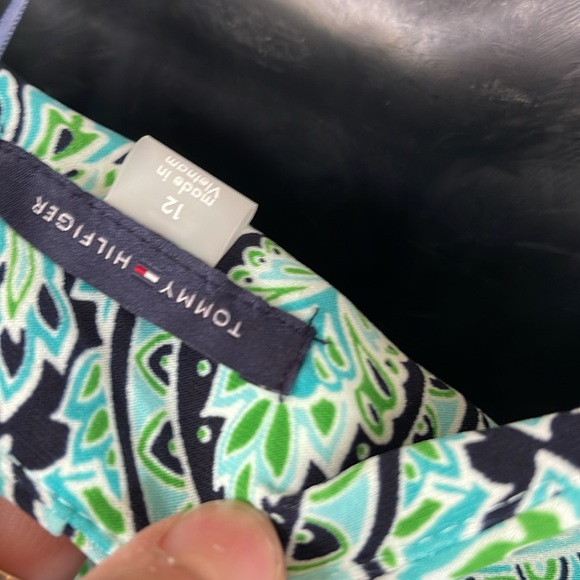 Tommy Hilfiger Paisley Print Jersey Shift Dress. Size 12, NWOT - Picture 6 of 6